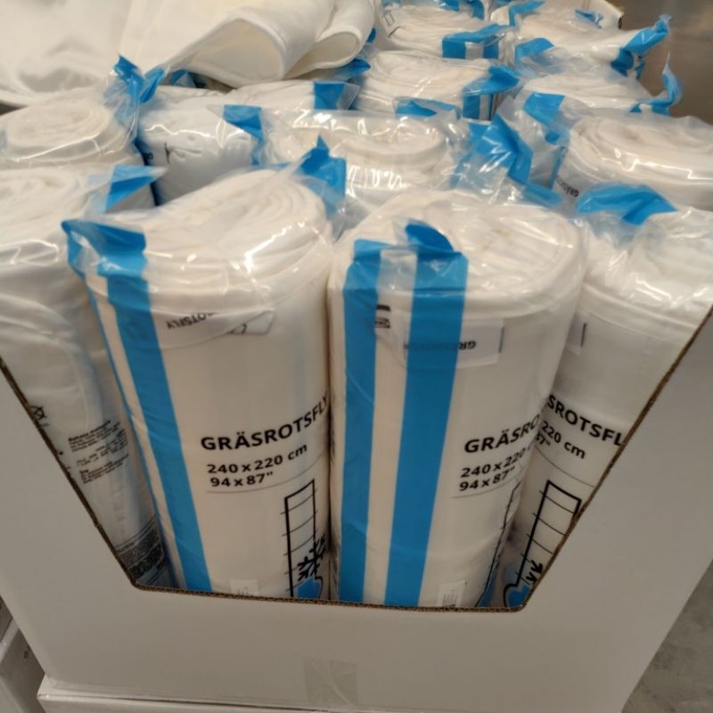 IKEA​ แท้ค่ะ​ GRÄSROTSFLY แกรสรอตส์ฟลาย  ผ้านวมแบบเย็น