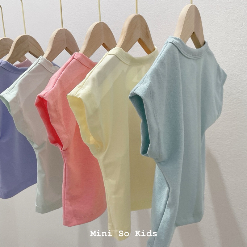 พร้อมส่ง️‼️เสื้อยืดเด็ก ทรงโอเวอร์ไซส์ Smile Collection - รูปที่ 3