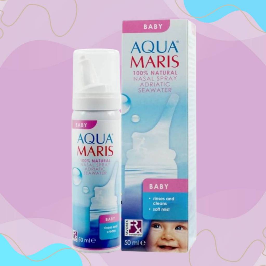 Aqua Maris Baby Nasal Spray สเปรย์พ่นจมูกสำหรับเด็กอ่อน ขนาดบรรจุ 50 มล