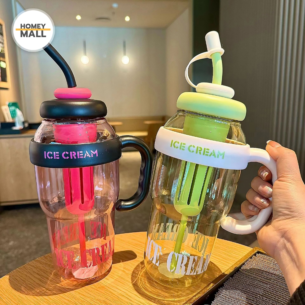 กระบอกน้ำ 1200ml. ขวดน้ำมีหู กระบอกชา ขวดน้ำขนาดใหญ่