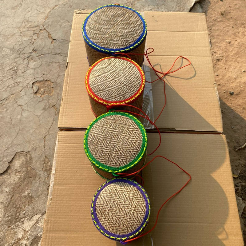 กระติบข้าวเหนียว กระติบข้าวเหนียวต้นกก (ต้นไหล) กระติ๊บข้าว - รูปที่ 7