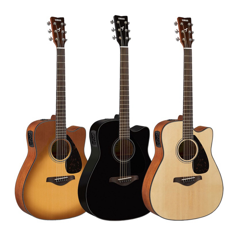 Yamaha FGX800C กีต้าร์โปร่งไฟฟ้า Acoustic Guitar
