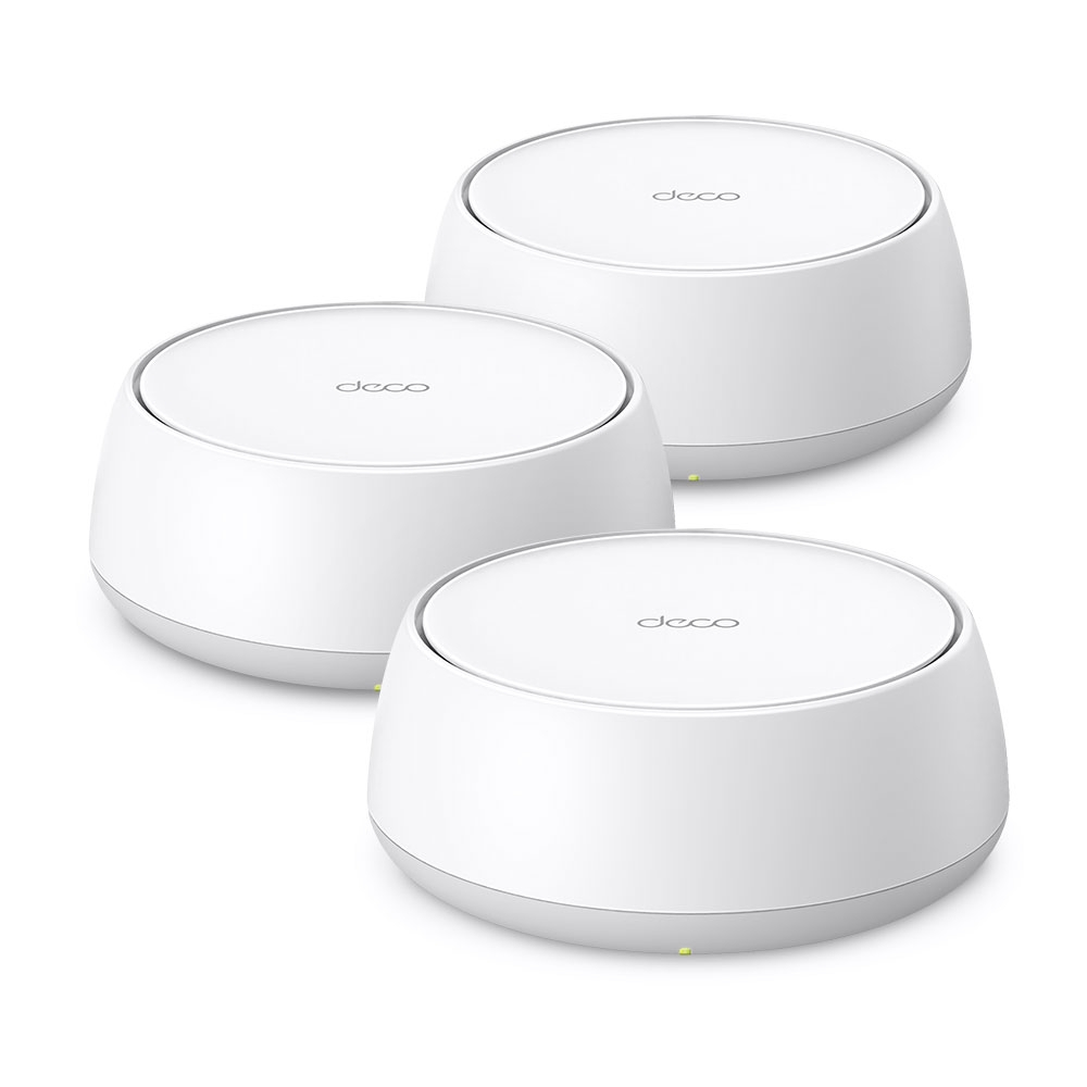 Deco BE25 (3-Pack) BE5000 Whole Home Mesh Wi-Fi 7 System TP-Link