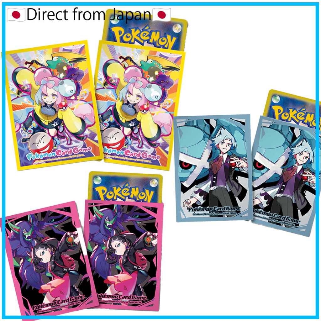 [เกมการ์ดโปเกมอน]Pokemon Card Game Deck Shield -Nanjamo/Marnie & Orongle/Diego & Metagross-ส่งตรงจาก