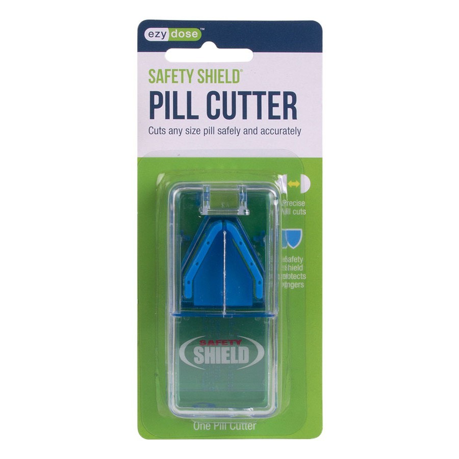 ที่ตัดเม็ดยา EZY DOSE PILL CUTTER SAFETY SHIELD FOR ADDED PROTECTION 67856 #คละสี