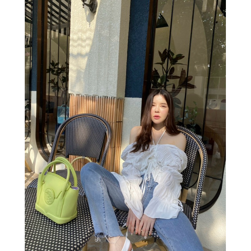 FLAT2112 FT235 : HYUNA BLOUSE