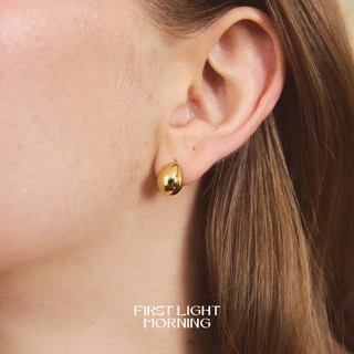 First Light Morning : Rainy Earrings - Stainless Steel ต่างหู mimimal