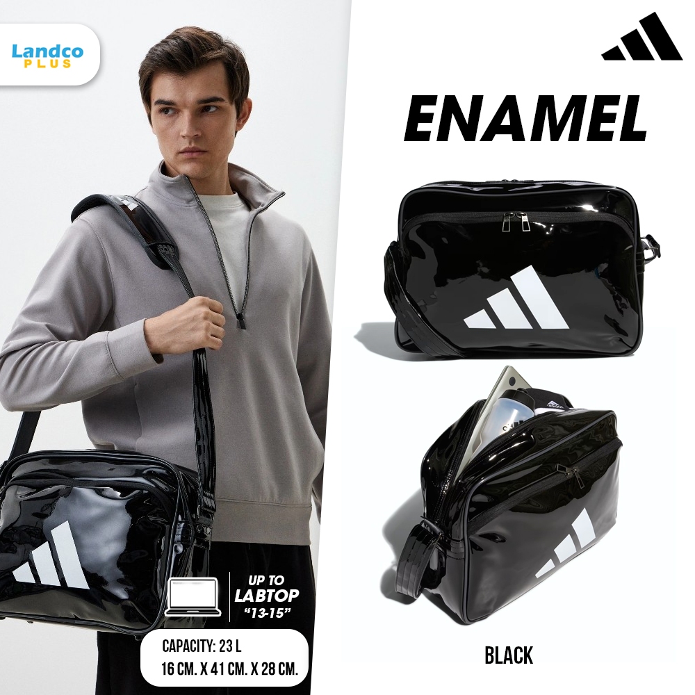 Adidas อาดิดาส กระเป๋าสะพายข้าง กระเป๋าอเนกประสงค์ Enamel Bag IB0299 BK (2000)