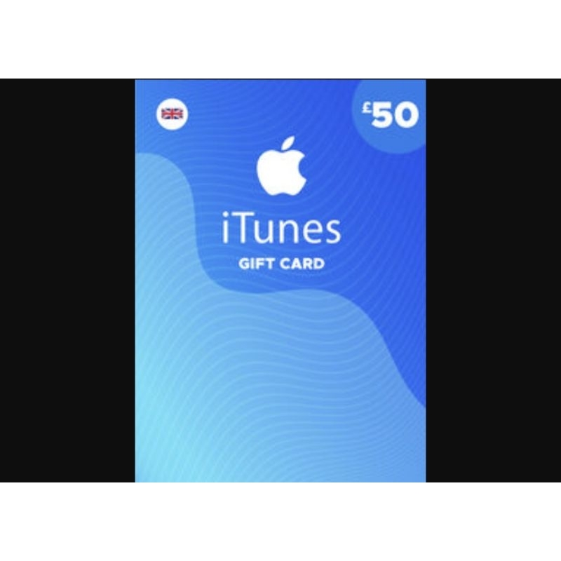 Apple itune Gift Card 50 GBP (UK) Digital