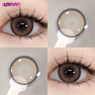 【 ซื้อ 1 แถม 3 เพียง 79฿】【ซื้อ2ชิ้น ลด10% 】𝐔𝐘𝐀𝐀𝐈 𝐱 𝐅𝐑𝐄𝐒𝐇𝐋𝐀𝐃𝐘 คอนแทคเลนส์สายตาสั้น สีธรรมชาติ มีค่าสายตา พร้อมส่งในไทย
