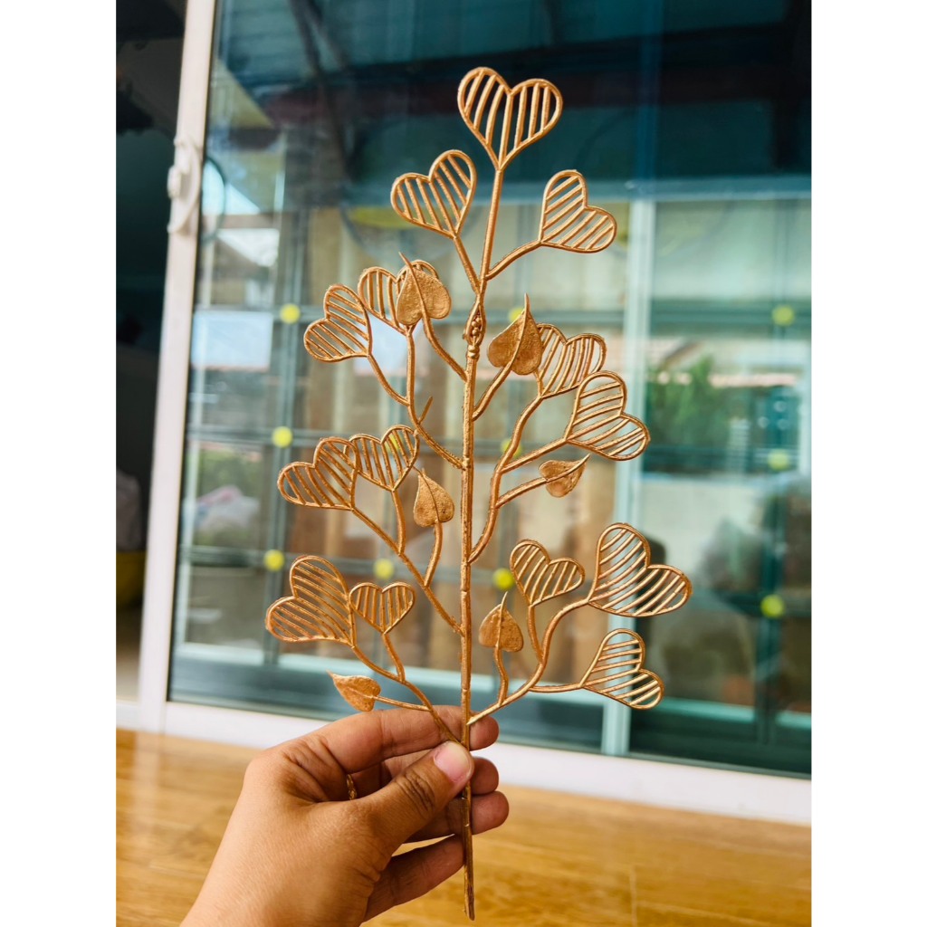 ใบแซมสีทอง (ใบแซมสีทอง พร้อมส่ง ใช้จัดตกแต่งอย่างดี ) - รูปที่ 2