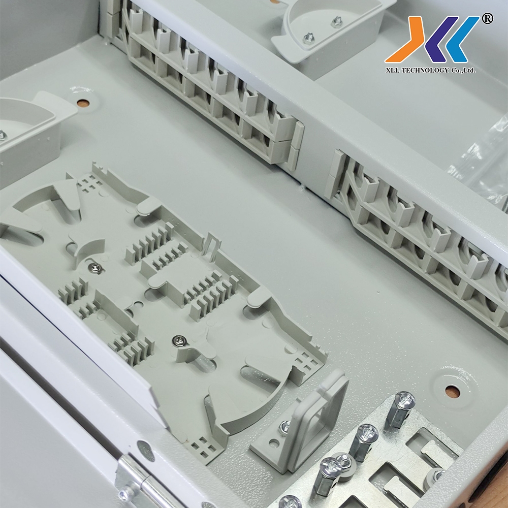 Rack Mount Fiber Optic Distribution Box ตู้รวม และ กระจายสายไฟเบอร์ Fiber Distribution Hub 24 Core