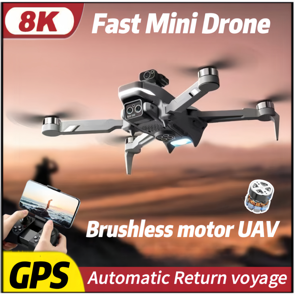 DJI ได้อัปเกรดโดรนด้วยกล้อง HD อัจฉริยะสามตัว ระบบระบุตําแหน่งอัจฉริยะ GPS การติดตามวัตถุอัตโนมัติ และมอเตอร์ไร้แปรงถ่าน