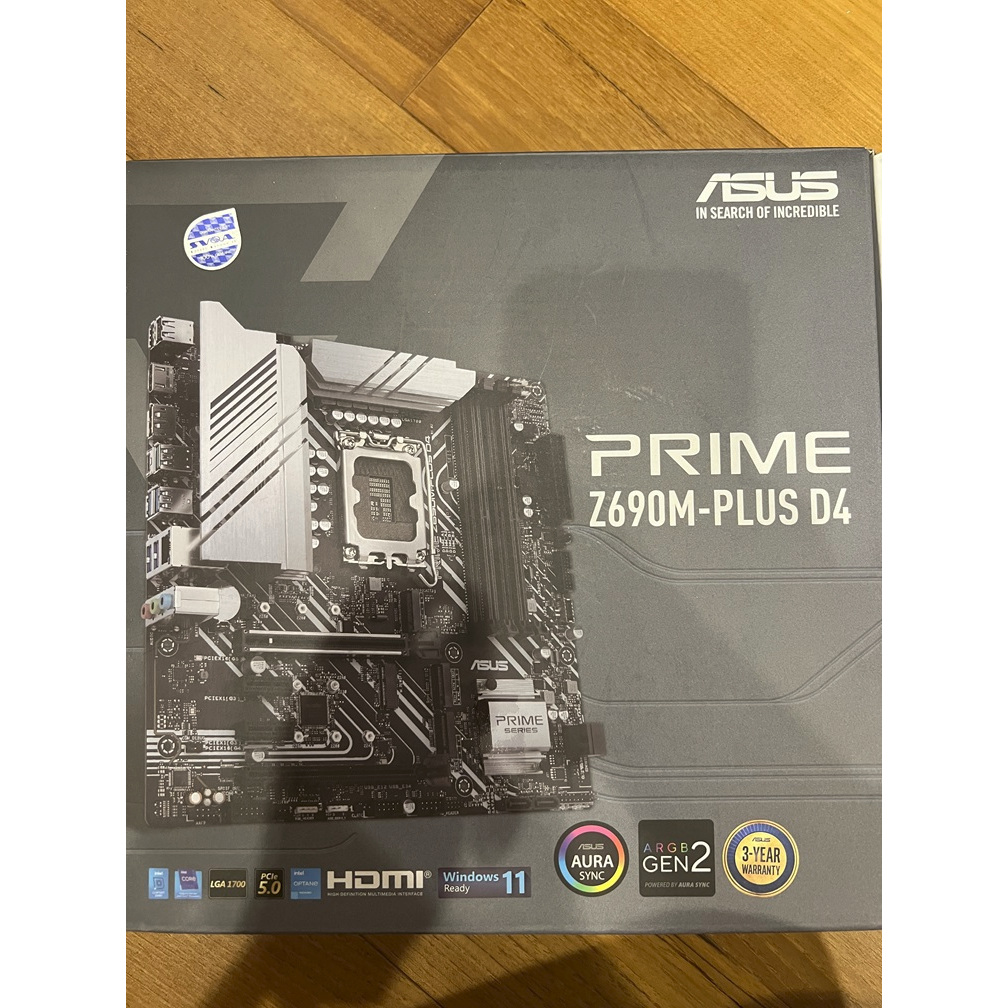 ASUS PRIME Z690M-PLUS D4 (DDR4) (SOCKET LGA 1700) (MICRO-ATX)