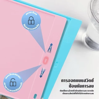 12นิ้ว กระดานวาดรูปเด็ก กระดานวาดภาพ LCD กระดานวาด กระดานเขียนลบได้ กระดาน ขนาด จอแสดงผล