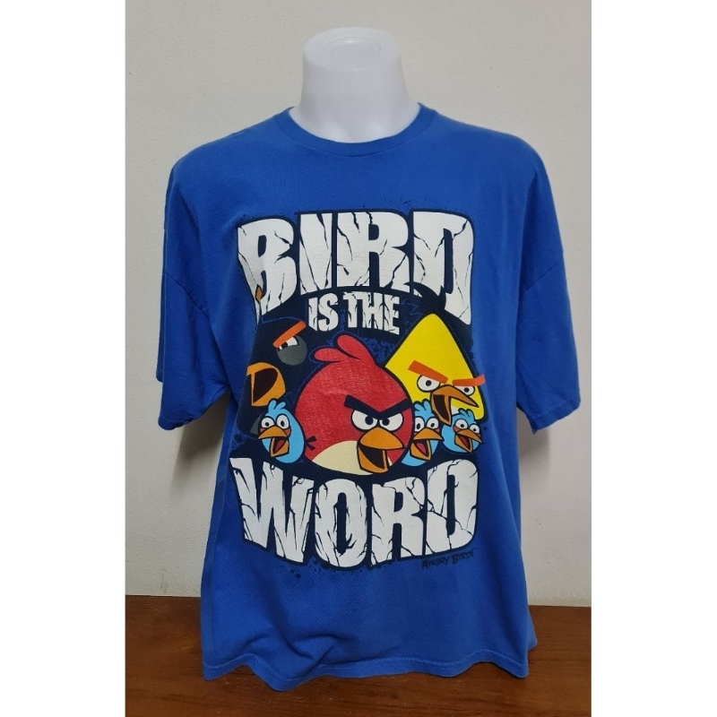 เสิ้อลายการ์ตูน Angry Bird #เสื้อวินเทจ#เสื้อแนววินเทจ#เสื้อมือสองusa.