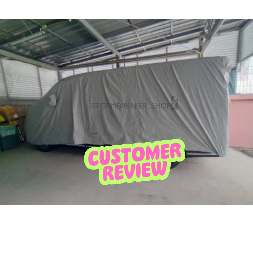 ผ้าคลุมรถตู้ TOYOTA  ALPHARD  มีให้เลือกถึง 4 เนื้อผ้า ตัดเย็บอย่างดียางรัดมุม งานรับประกัน ผ้า คลุม - รูปที่ 4