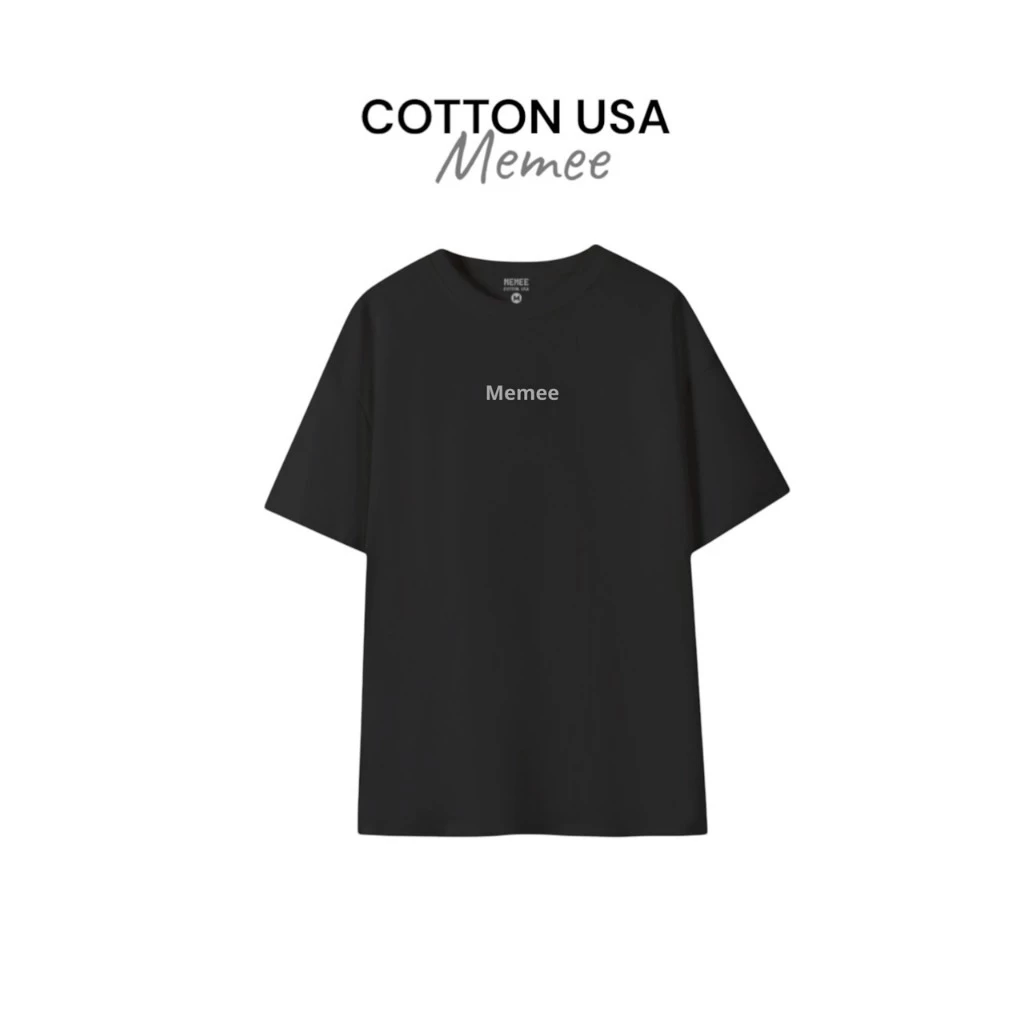 เสื้อยืด MEMEE ~ COTTON ผ้าหนานิ่ม (งานปัก ทรงตรง) thumbnail 4