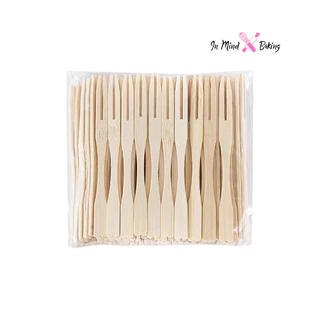 (พร้อมส่งในไทย) ไม้จิ้มผลไม้ ไม้ไผ่ 9 ซม. (100 ชิ้น/ถุง) ใช้แล้วทิ้งสะดวกต่อการใช้งาน