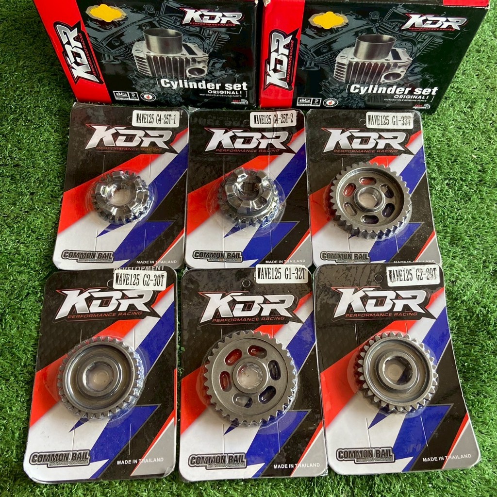 เฟืองเกียร์ wave 125 เกียร์ 1-2-4 KDR มีหลายเบอร์ สินค้าพร้อมจัดส่ง