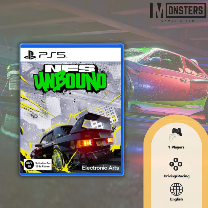 (สินค้าพร้อมส่ง) PS5 Need for Speed Unbound [มือ1]