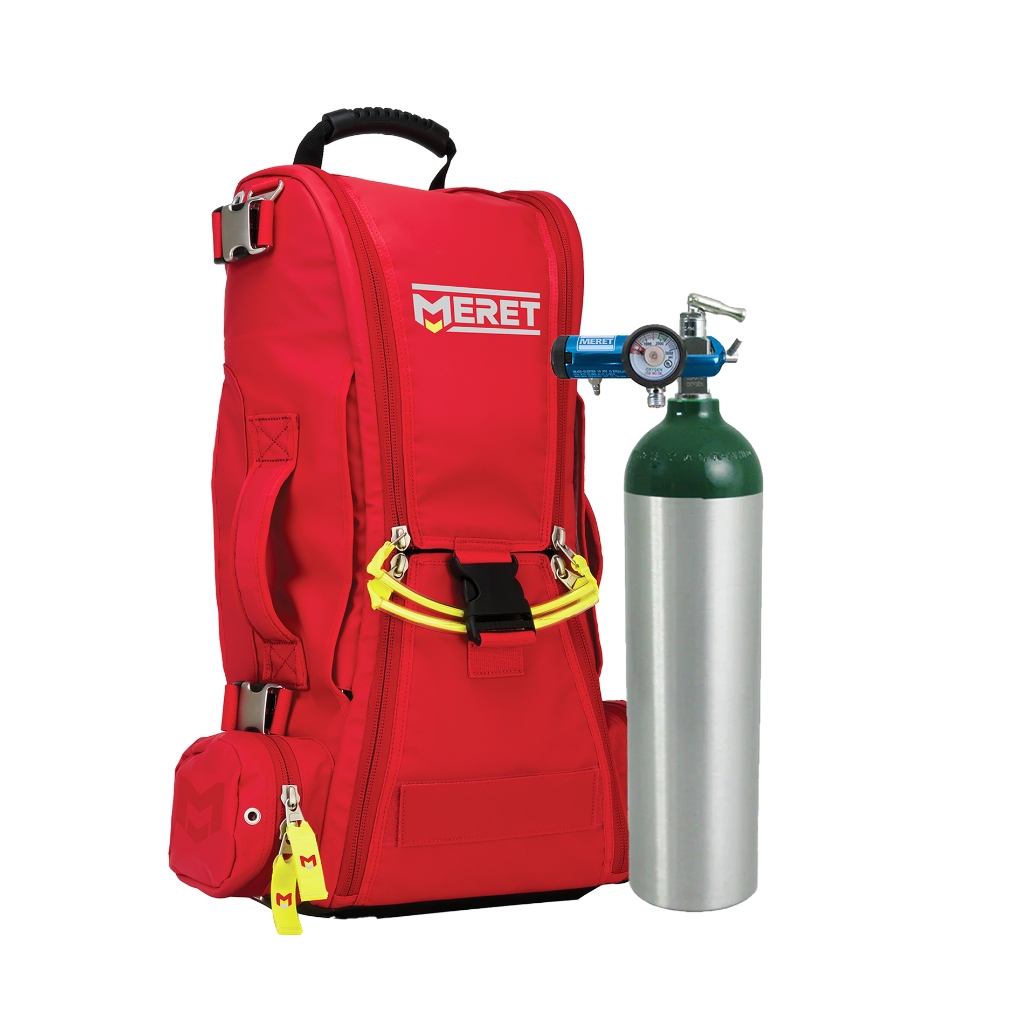 เซตกระเป๋าปฐมพยาบาลพร้อมถังออกซิเจน MD รุ่น RECOVER™ PRO X ICB Emergency Response Set Meret USA
