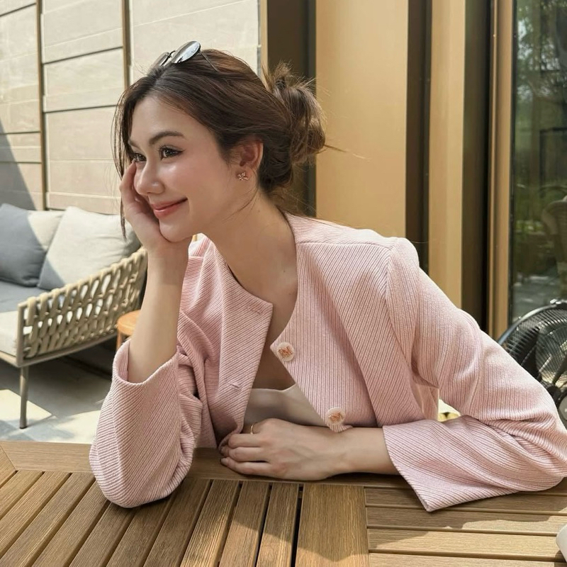 ✨ Rallymovement Rally RM Buttons Jacket เสื้อแจ็คเก็ตกระดุมดีไซน์โลโก้ RM ของแท้ 100%