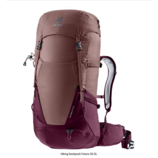 เป้ deuter รุ่น Futura 30SL โลโก้ใหม่ ปี 2025 สีม่วง Ashrose Cassis
