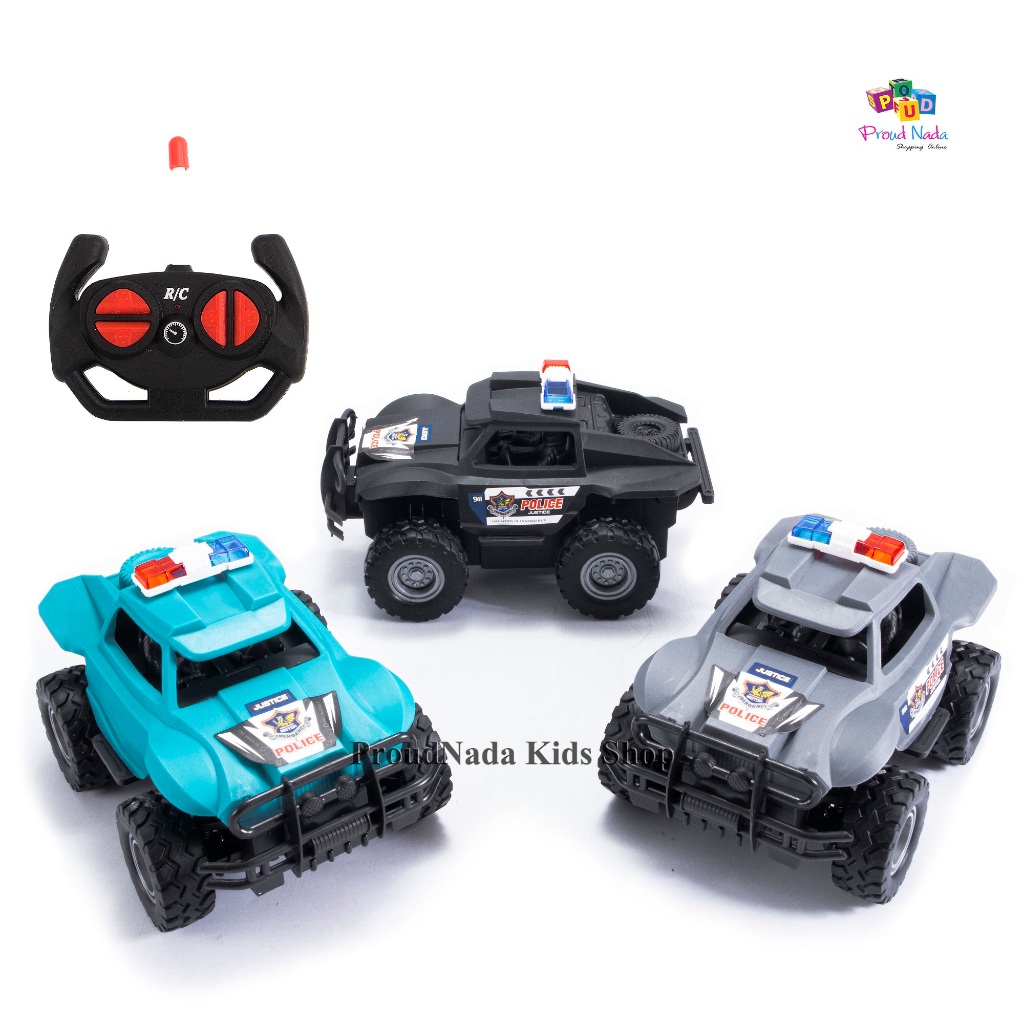 ProudNada Toys รถตำรวจ รถออฟโรด รถบังคับวิทยุ(มี 3 สีให้เลือก) RACING OFF-ROAD POLICE CAR NO.323-9