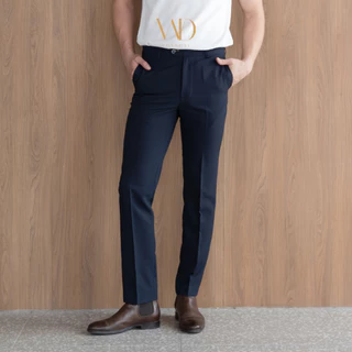 [ขายดี] กางเกงสแล็คชิโน่ขายาว ทรงขากระบอกเล็ก คลาสสิคและวินเทจ- WDNSDAY Retro Chino Pants