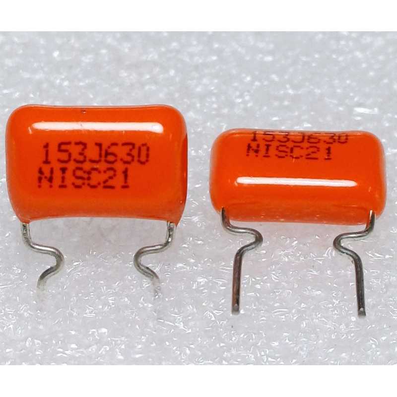 (ราคา4ตัว) Nissei 0.015uf 153  j 15nf  630v Polypropylene Film Capacitor ตัวเก็บประจุ คาปาซิเตอร์