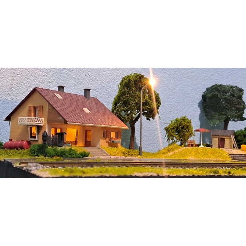 ฉากจำลอง ไดโอราม่าพร้อมรถ Ho scale