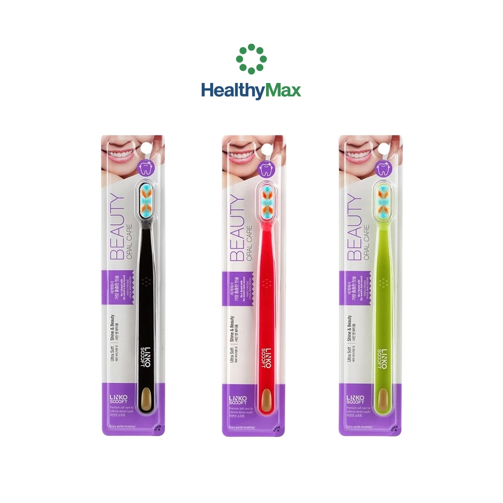 (คละสี) แปรงสีฟัน Linko Soooft รุ่น Beauty Oral Care