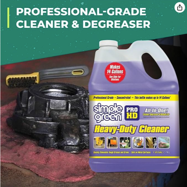 น้ำยาทำความสะอาดคราบหนัก  SIMPLE-GREEN NO.13421 Pro Grade Pro HD : Heavy Duty Cleaner, Size 1Gal. ราคา ถูกที่สุด ดีลบีเคเค แกลเลอรีภาพที่ 3