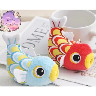 🌟🌠พร้อมส่งจากไทย🌟🌠พวงกุญแจตุ๊กตาขนมเค้ก ปู เป็ด ปลาคาร์ฟ เบอร์เกอร์น่าร๊ากก พวงกุญแจห้อยกระเป๋า มาใหม่ล่าสุด