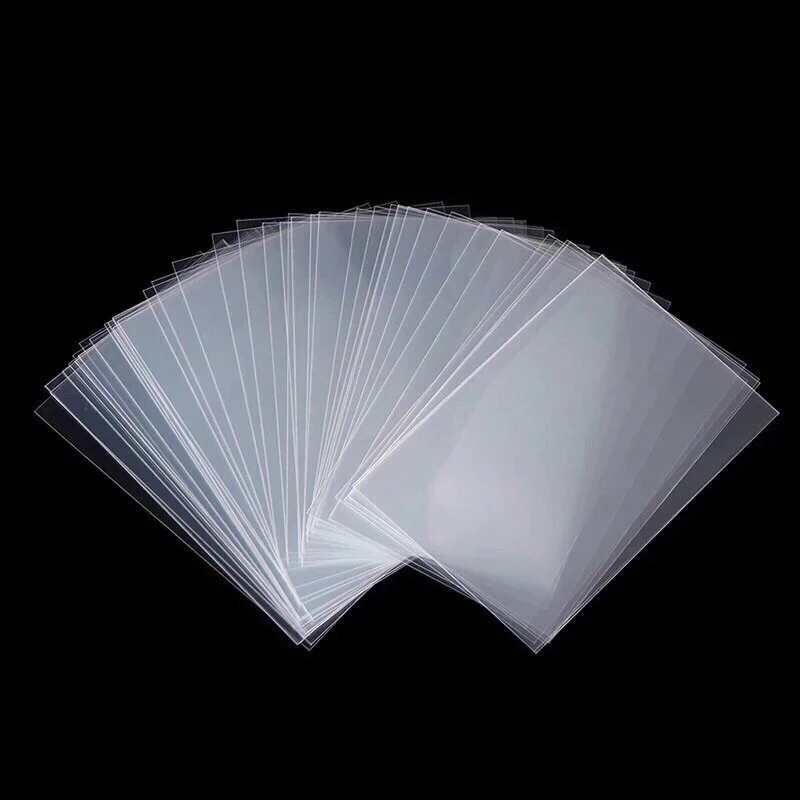 1 kgประมาณ 1700 ซองของแท้100% ซองใส ใส่การ์ด ขนาด 65x90mmสำหรับบัดดี้ไฟท์ ยูกิ โปเกมอนการ์ด การ์ดไอดอล เกาหลี Magic thumbnail 4