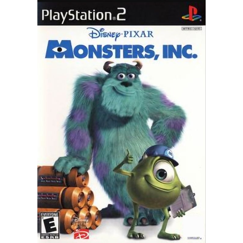 แผ่นเกมส์Ps2 - Monsters Inc. แนวผจญภัย (เก็บปลายทางได้)✅️✅️