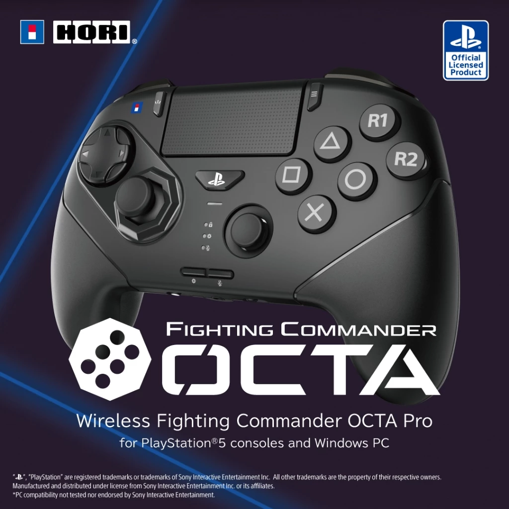 จอย Wireless Fighting Commander OCTA Pro สำหรับ PS5/PC [Playstation5] [Windows 11/10] [มือ1] thumbnail 6