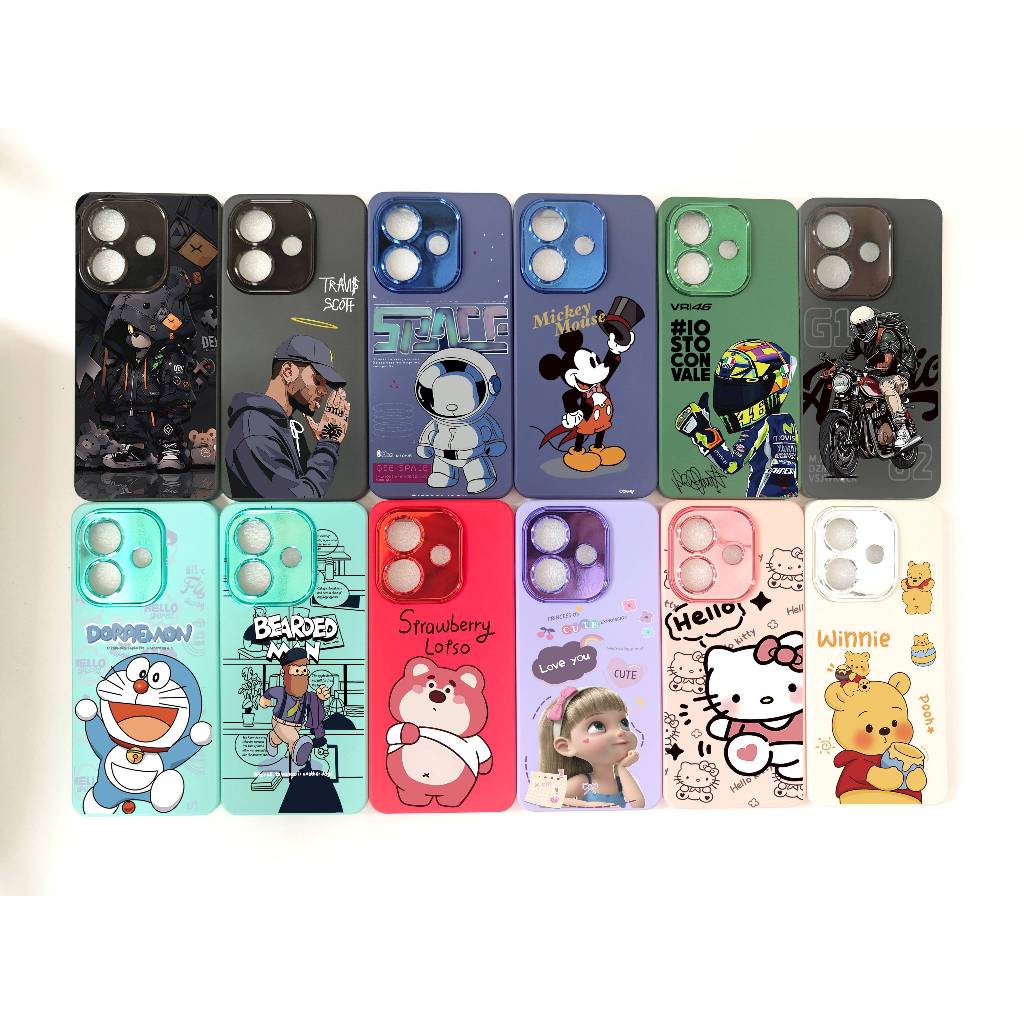 Vivo​Y95​Y93​Y91​Y91i​🌈เคสกำมะ​ยี่​การ์ตูน​🌈Vivo​Y91c​ Y20​ Y12s​ Y20s​ Y12a​ Y1sพร้อม​ส่ง​ทั่ว​ไทย​🚛📦
