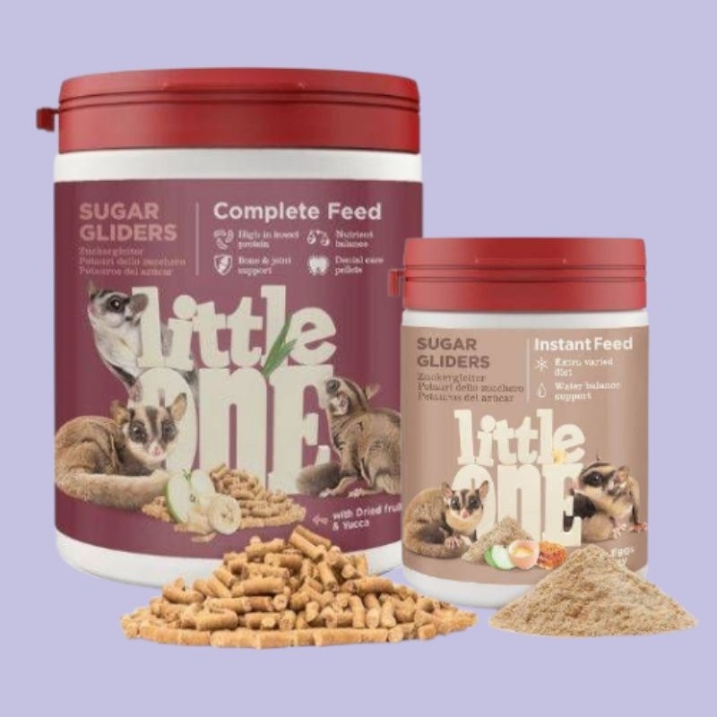 Little One Complete&Instant อาหารเม็ดสำเร็จรูป อาหารเสริม อาหารชูก้าร์ไกลเดอร์