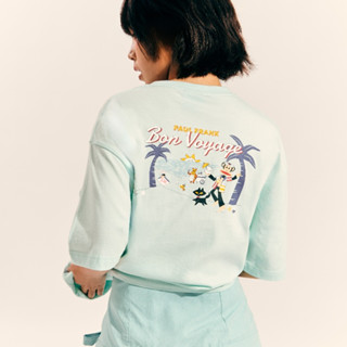PAUL FRANK เสื้อยืด UNISEX JULIUS IT’S VACATION TIME SS TEE