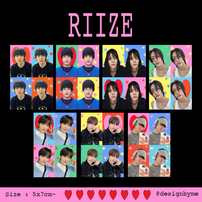 🌀NEW! STICKER ID-photo | RIIZE 💙