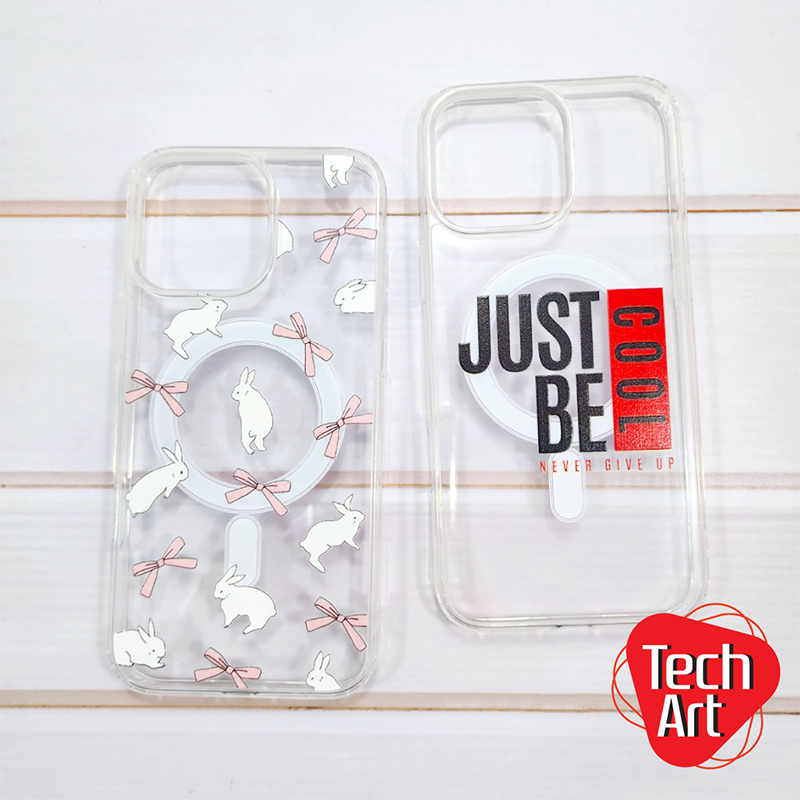 เคสแม่เหล็กพิมพ์ลายโบว์ กระต่าย ip11 14 15 15+ 15Pro 15 Pro Max 16 16+ 16 Pro 16ProMax
