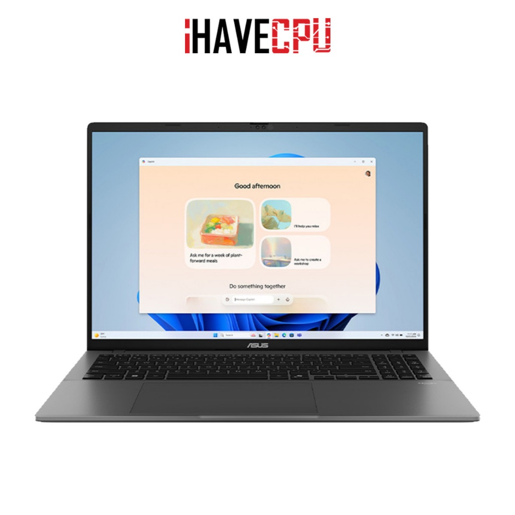 iHAVECPU NOTEBOOK (โน้ตบุ๊ค) ASUS VIVOBOOK S16 D3607HA-RP788WA (MATTE GRAY)