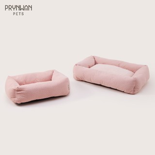 PRYNWAN Pets - Square Pet Bed ที่นอนสัตว์เลี้ยง สีชมพู