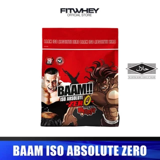 BAAM ISO ABSOLUTE ZERO (8 LB) | เวย์โปรตีนไอโซเลท ไม่มีไขมัน ไม่มีน้ำตาล ดูดซึมไว I FITWHEY