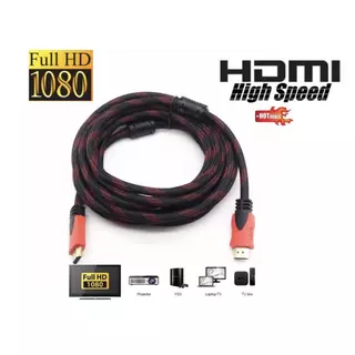 สาย TV HDMI 10 เมตร 15เมตร 20เมตร 30เมตร สายถักรุ่น HDMI 10M 15M 20M 30M CABLE 3D FULL HD 1080P