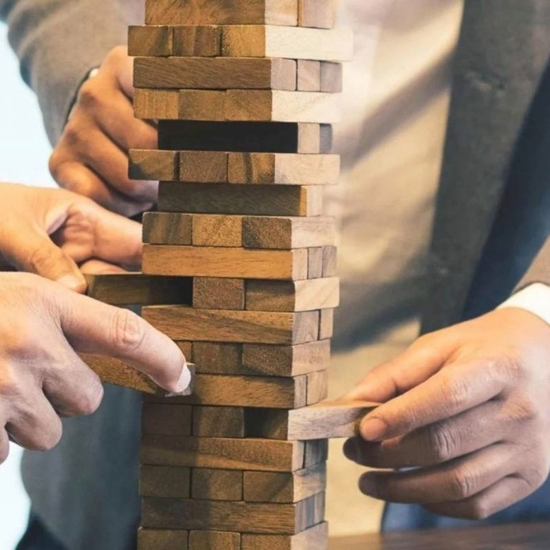 สุดปัง​ ! เกมส์ตึกถล่มพรีเมี่ยม! Condo Game เกมส์คอนโด ของเล่นสันทนาการ ของเล่นยามว่าง เกมไม้ฝึกทักษะจิต