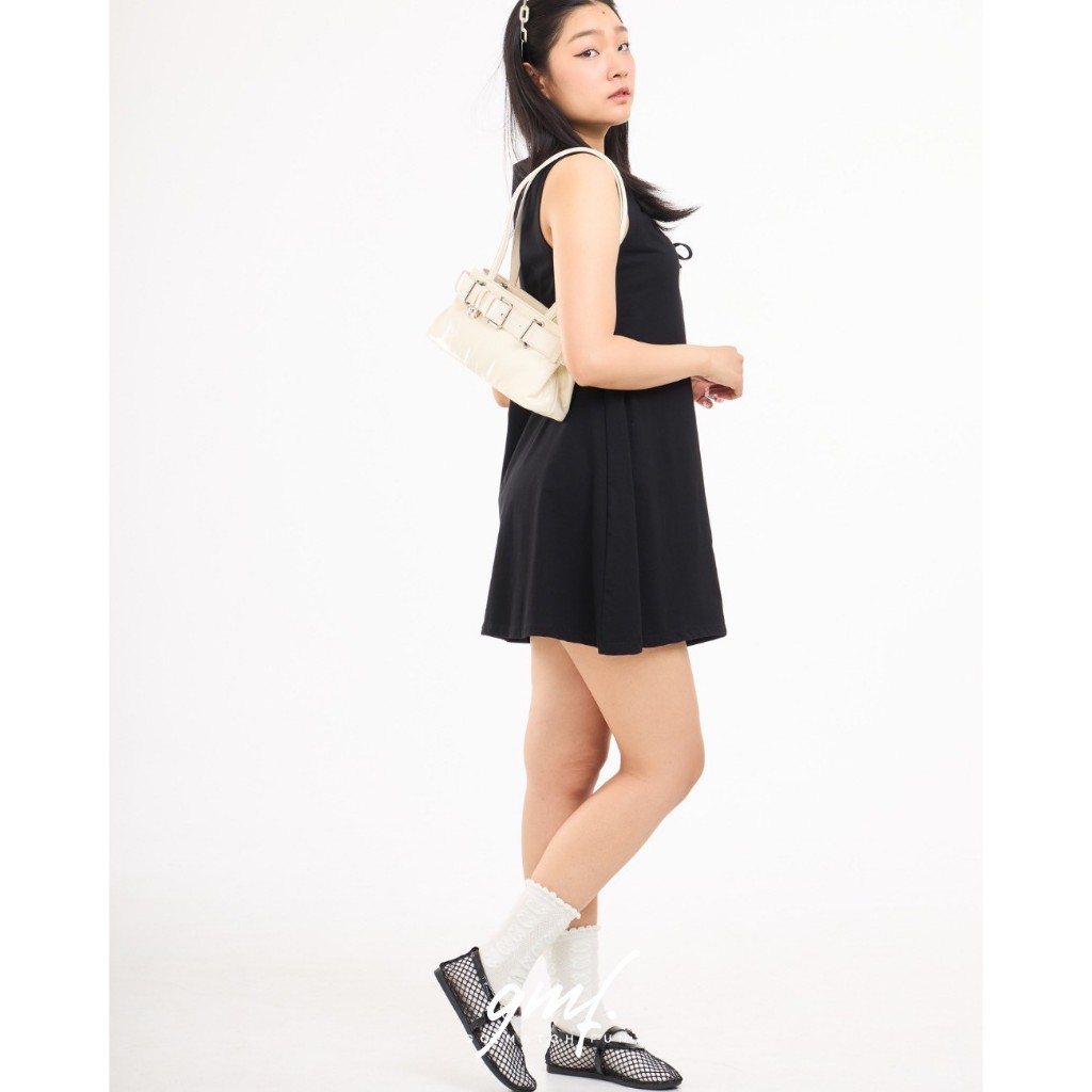 กระเป๋าสะพาย Maynie Gomatchfun กระเป๋าหนังแท้ หนังเงา