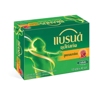 แบรนด์ซุปไก่สกัด รสกลมกล่อม 42 มล. x 12 ขวด x 3 แพค